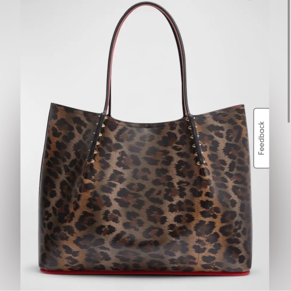 Christian Louboutin cabarock large in pony kitty leather NWT